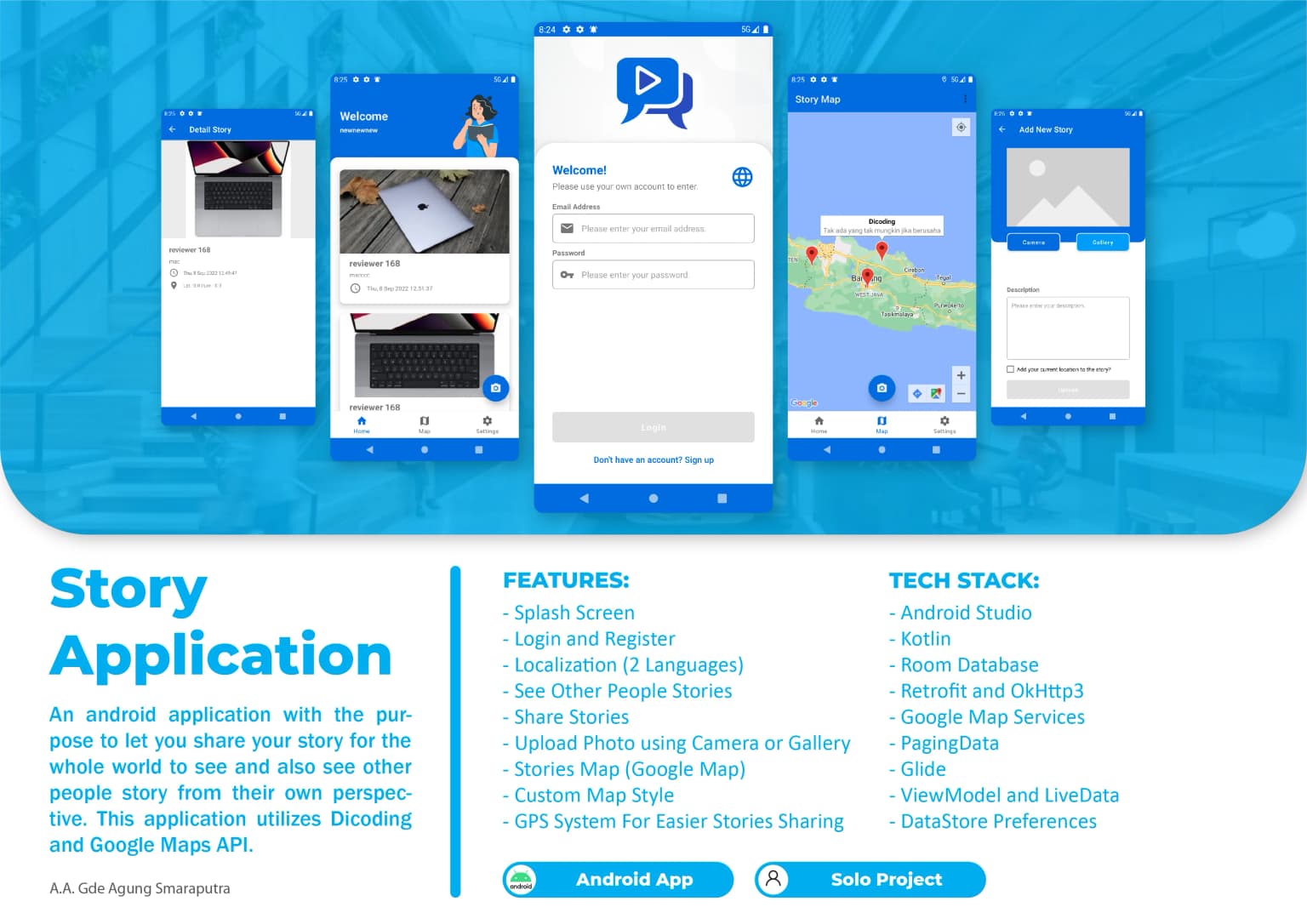 Story App screenshot