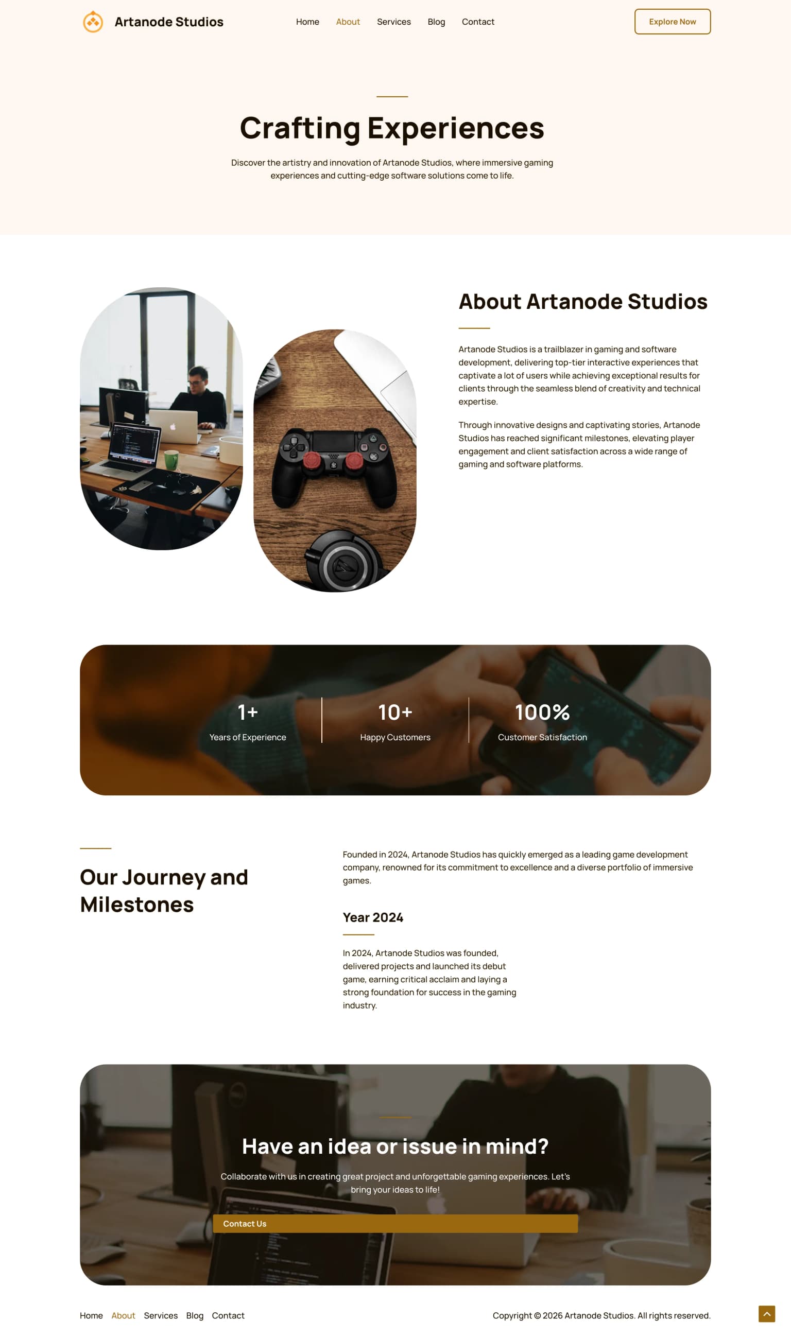 Artanode Studios - Screencapture Studios Artanode About 2026 02 20 22 06 14