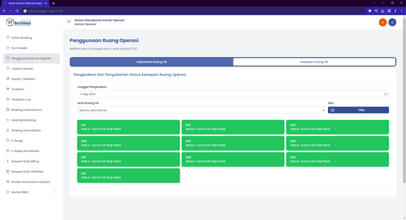 BaliMed Hospital System - Operating Room 4