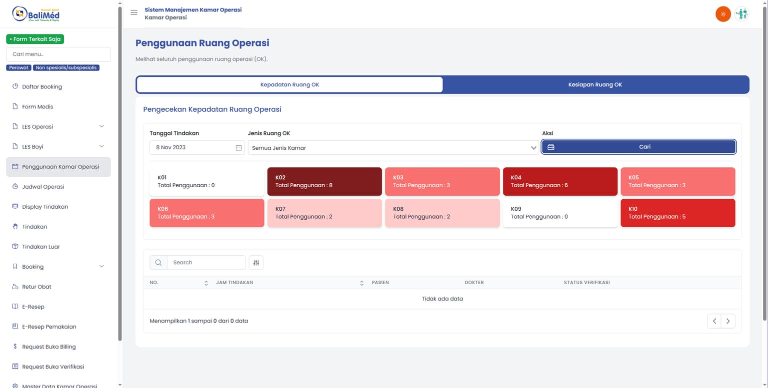 Hospital Operations screenshot
