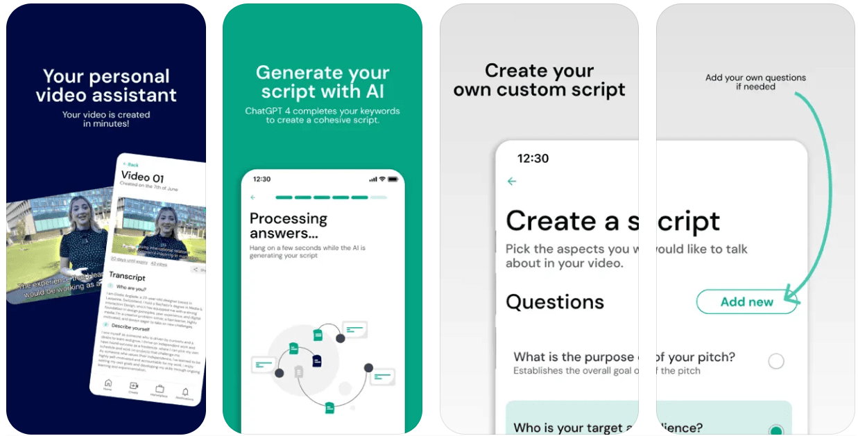CVD (Curriculum Vidae) screenshot