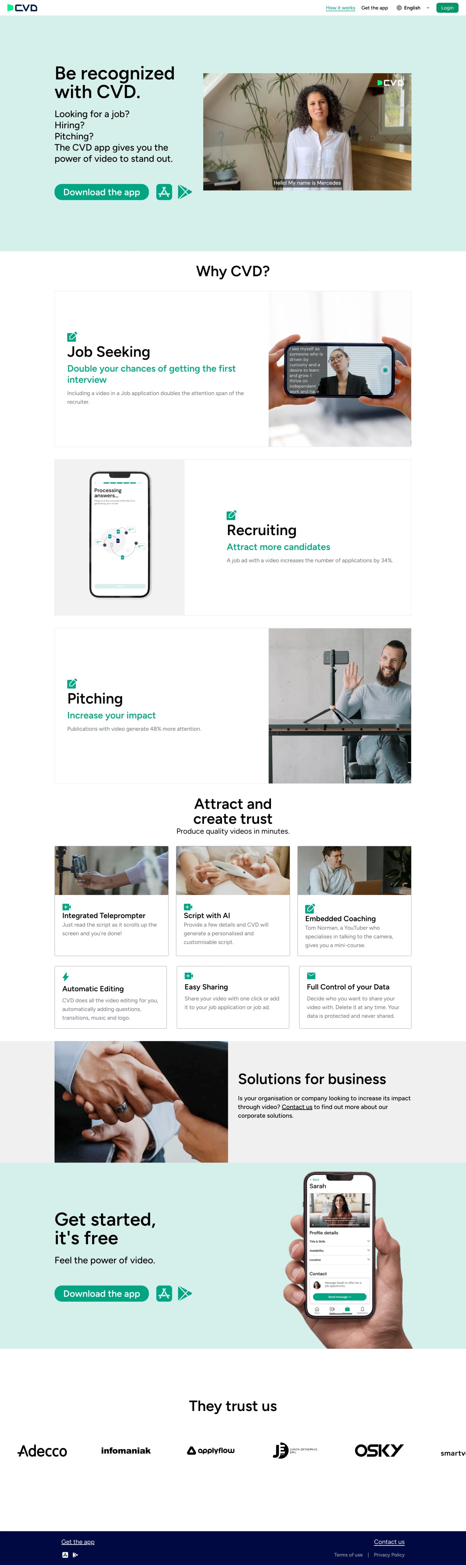 CVD Website and API - Screencapture Curriculum Vidae 2026 02 21 01 10 44