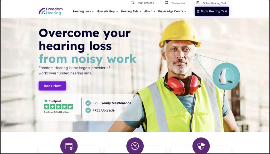 Freedom Hearing screenshot