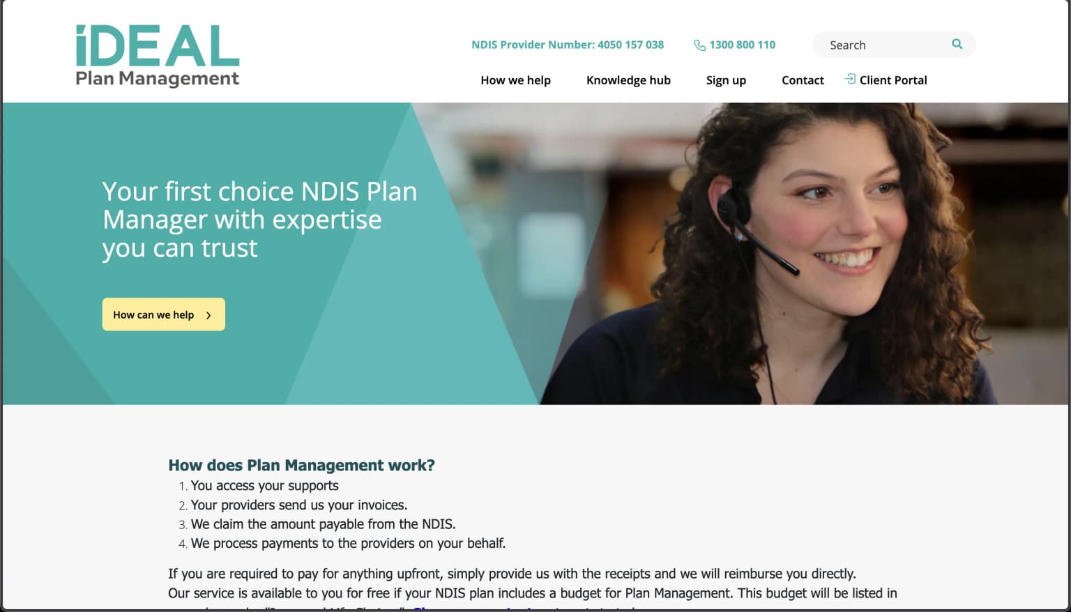 Ideal Plan Management screenshot