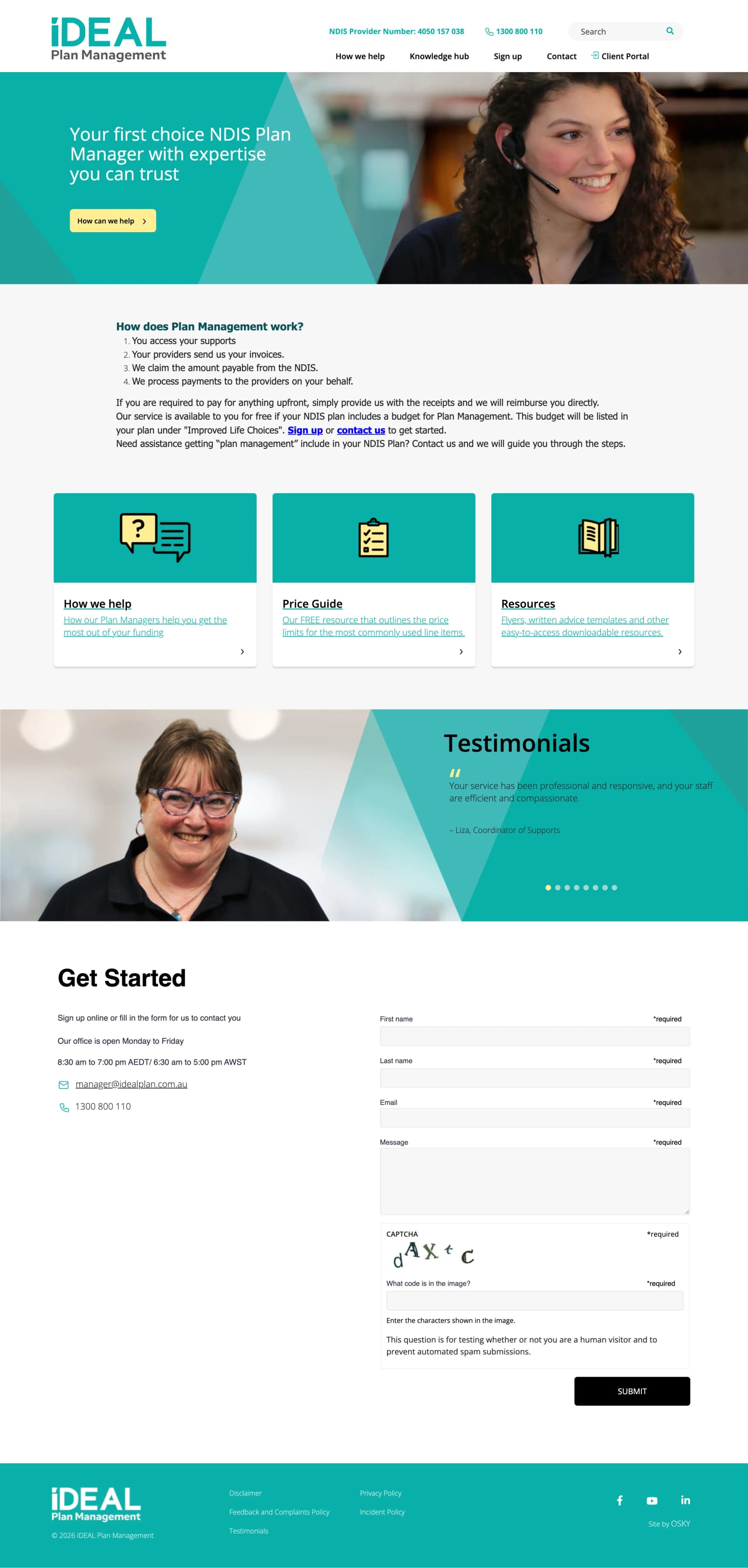 Ideal Plan Management - Screencapture Idealplan Au 2026 02 21 14 02 11