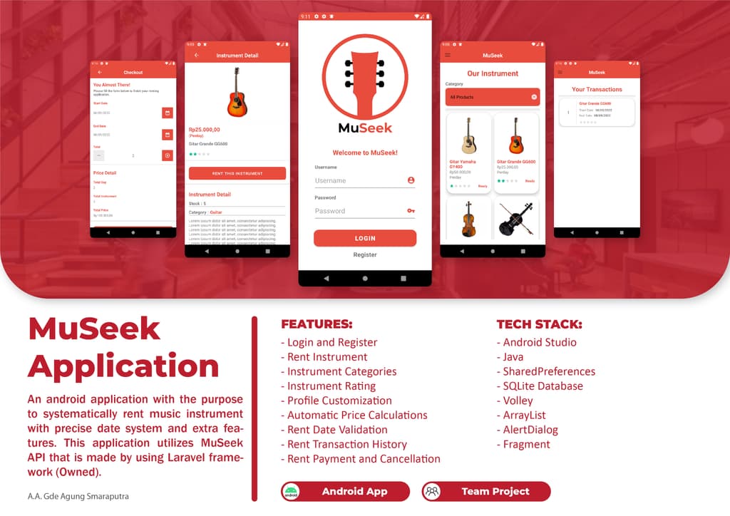 MuSeek Android screenshot