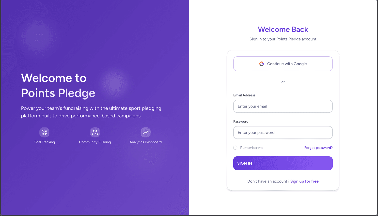 Points Pledge (Sport Pledge) - Screenshot 2026 02 23 At 08.23.40