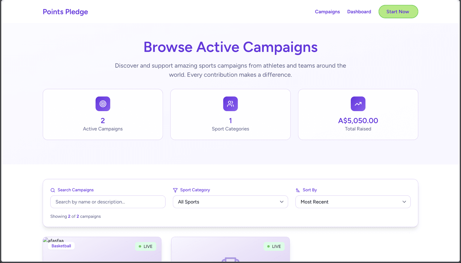 Points Pledge (Sport Pledge) - Screenshot 2026 02 23 At 14.22.32
