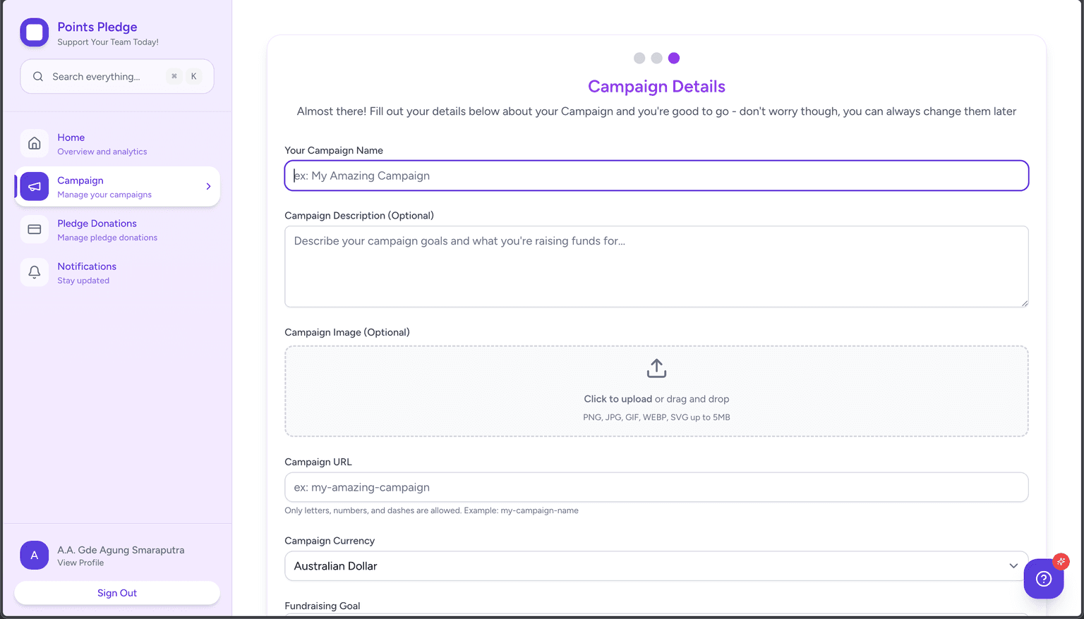 Points Pledge (Sport Pledge) - Screenshot 2026 02 23 At 14.23.25