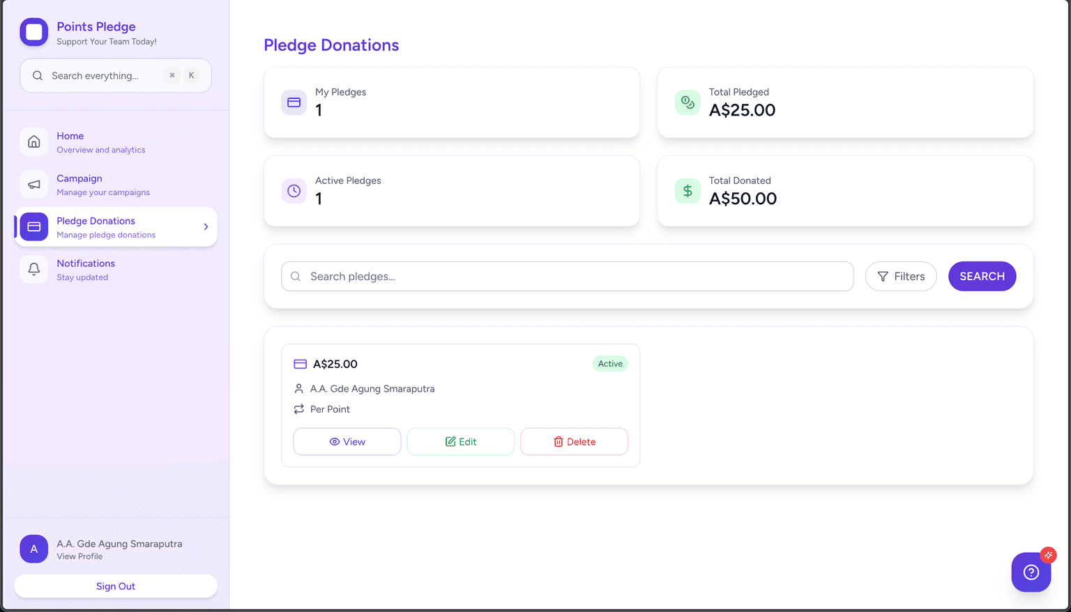 Points Pledge (Sport Pledge) - Screenshot 2026 02 23 At 14.40.03
