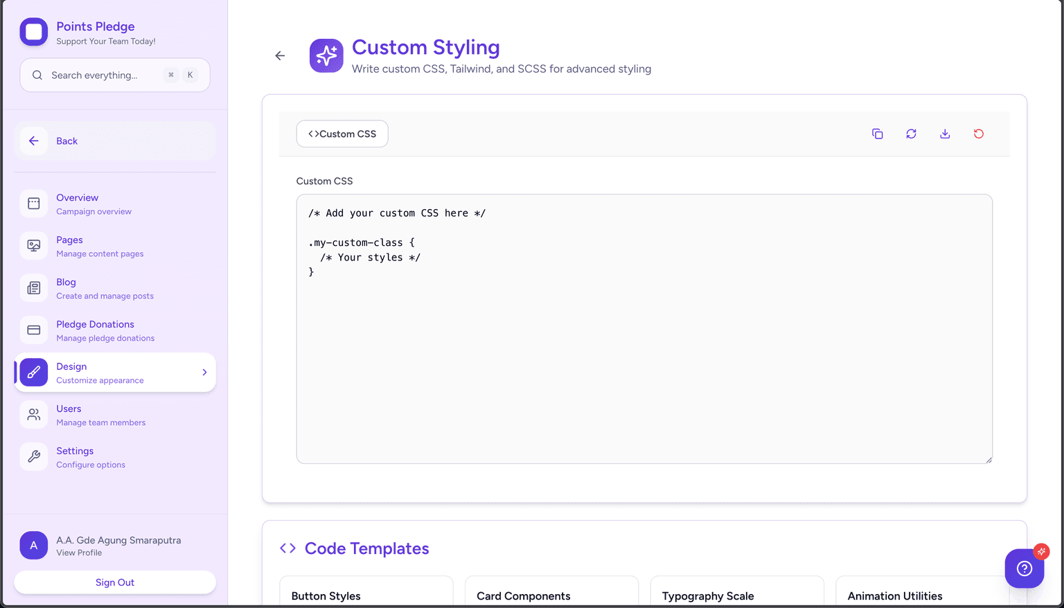 Points Pledge (Sport Pledge) - Screenshot 2026 02 23 At 14.41.17